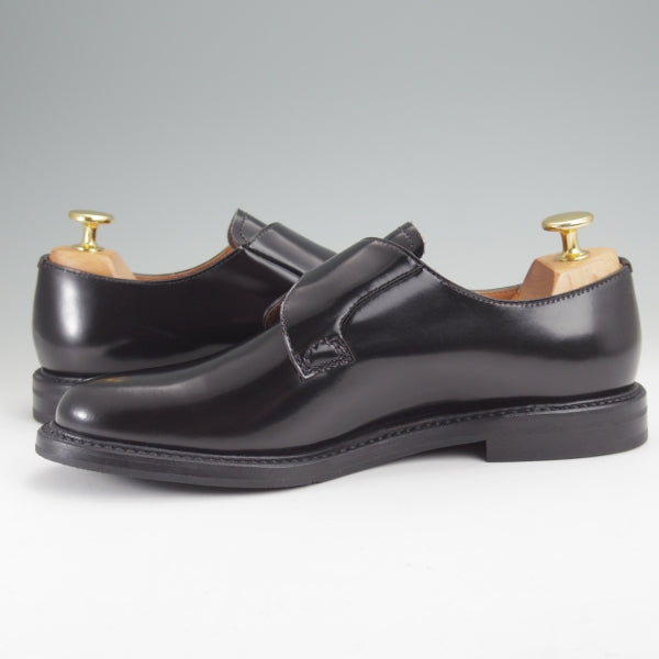 未使用★チャーチ(レディース) SIZE 37【貴重★モンクストラップ版シャノン/ORLEANA】ポリッシュドバインダーカーフ/黒/Church's★n106