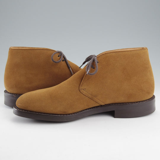 極美品★チャーチ 85F/UK8.5【定価￥160,600-★ダイナイトソール/RYDER 3】81ラスト/チャッカブーツ/スエード/茶/Church's★o108