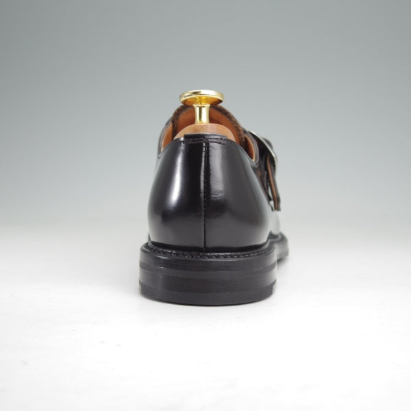 未使用★チャーチ(レディース) SIZE 37【貴重★モンクストラップ版シャノン/ORLEANA】ポリッシュドバインダーカーフ/黒/Church's★n106