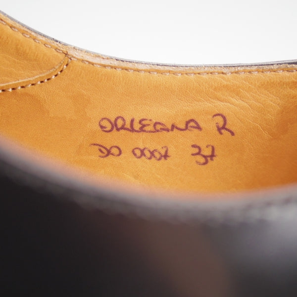 未使用★チャーチ(レディース) SIZE 37【貴重★モンクストラップ版シャノン/ORLEANA】ポリッシュドバインダーカーフ/黒/Church's★n106