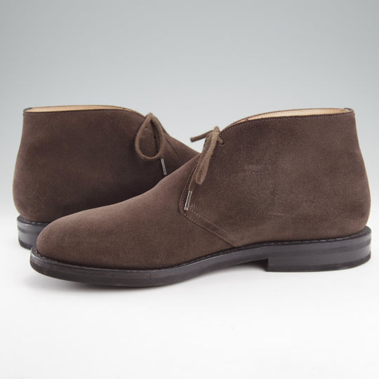 極美品★チャーチ 85G/UK8.5【定価￥165,000-★ライトウェイトソール/RYDER 3 LW】81ラスト/チャッカブーツ/スエード/濃茶/Church's★o109