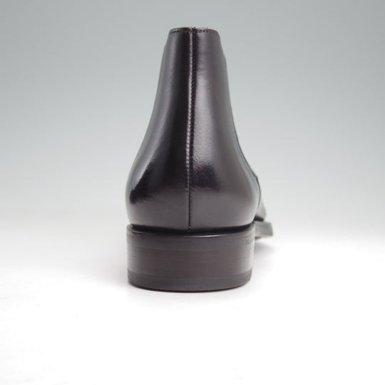 未使用★(スペイン製)カルミナ SIZE 7.5【グッドイヤーウェルテッド製法★サイドゴアブーツ/黒】カーフ/メンズ/CARMINA★n618