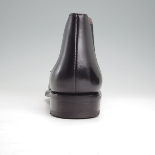 未使用★(スペイン製)カルミナ SIZE 7.5【グッドイヤーウェルテッド製法★サイドゴアブーツ/黒】カーフ/メンズ/CARMINA★n618