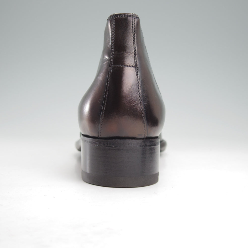 未使用★(伊製)Le Yucca's/レユッカス SIZE 41【貴重★(青山)BLOOM&BRANCH別注/エンツォ・ボナフェ製】サイドゴアブーツ/黒系★o110