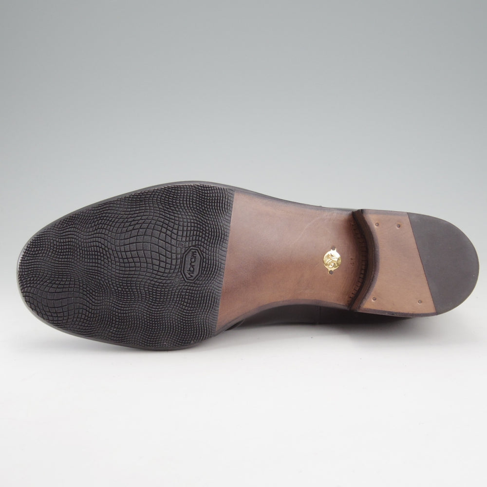 未使用★(伊製)Le Yucca's/レユッカス SIZE 41【貴重★(青山)BLOOM&BRANCH別注/エンツォ・ボナフェ製】サイドゴアブーツ/黒系★o110