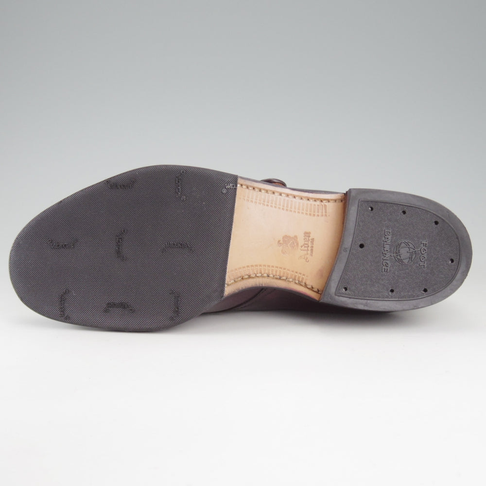 極美品★オールデン 8D【定価￥218,900-★コードバン仕様/モディファイドラスト】1878/モンクストラップ/#8/バーガンディー/ALDEN★o651