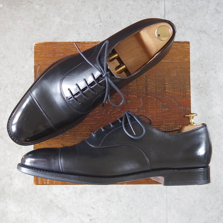 美品★チャーチ 90F/UK9【定価￥203,500-★コンサル/CONSUL】173ラスト/ストレートチップ/カーフ/黒/メンズ/Church's★p226