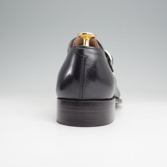 極美品★(英)チーニー 6.5F【定価￥108,900-★インペリアルコレクション/HOLYROOD】208ラスト/ダブルモンク/カーフ/黒/CHEANEY★n108