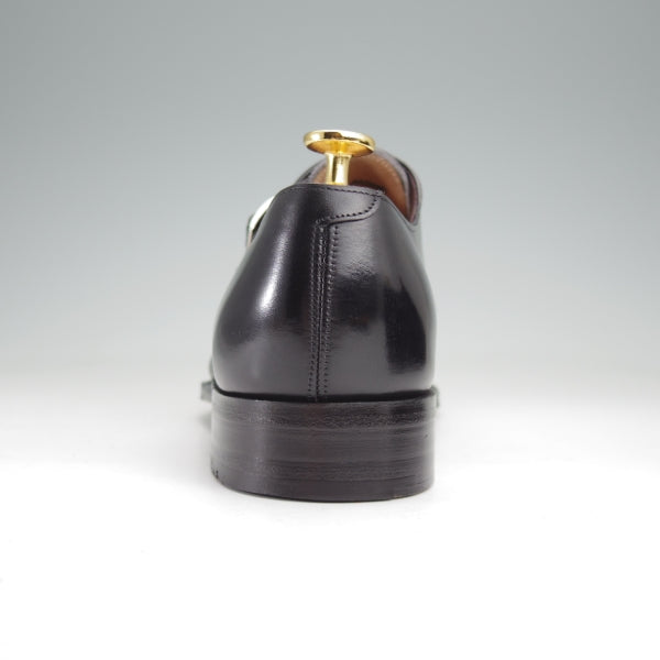 極美品★(英)チーニー 6.5F【定価￥108,900-★インペリアルコレクション/HOLYROOD】208ラスト/ダブルモンク/カーフ/黒/CHEANEY★n108