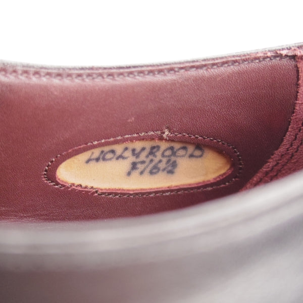 極美品★(英)チーニー 6.5F【定価￥108,900-★インペリアルコレクション/HOLYROOD】208ラスト/ダブルモンク/カーフ/黒/CHEANEY★n108