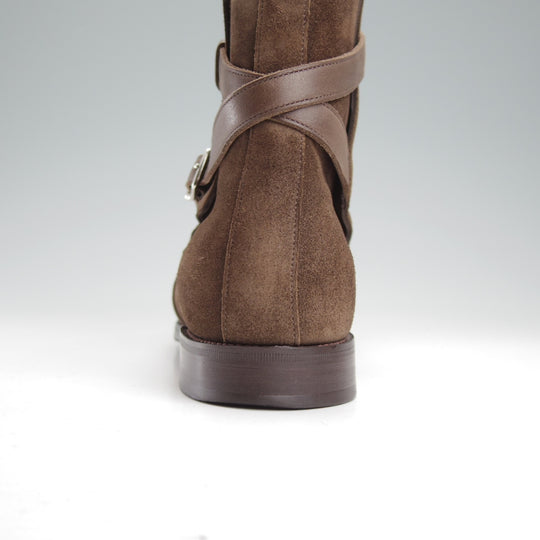 極上★ジョンロブ 7.5E【同系モデル定価￥398,200-★JODHPUR 2/ジョッパーブーツ】7000Bラスト/スエード/PEWTER/濃茶/JOHN LOBB★o112