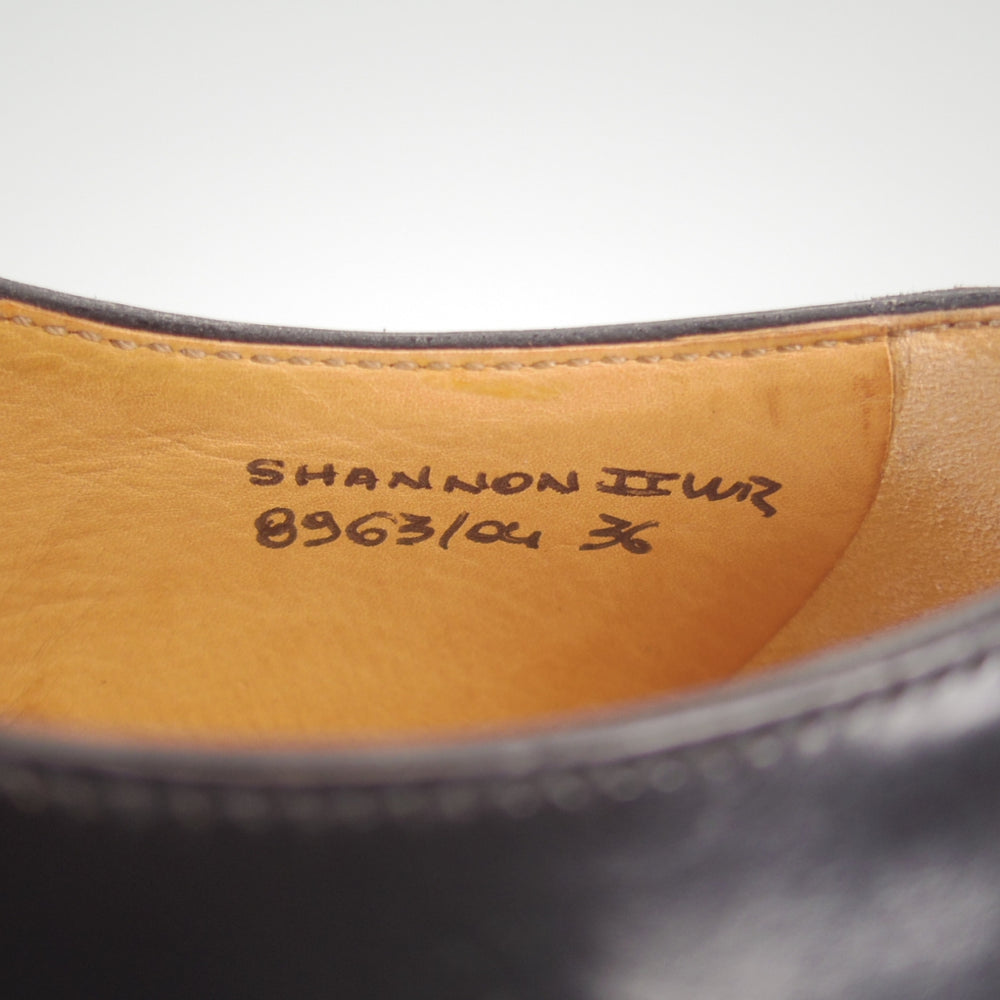 未使用★チャーチ(レディース) SIZE 36【定価￥187,000-★シャノン/SHANNON 2 WR】プレーントゥ/黒/Church's★p223