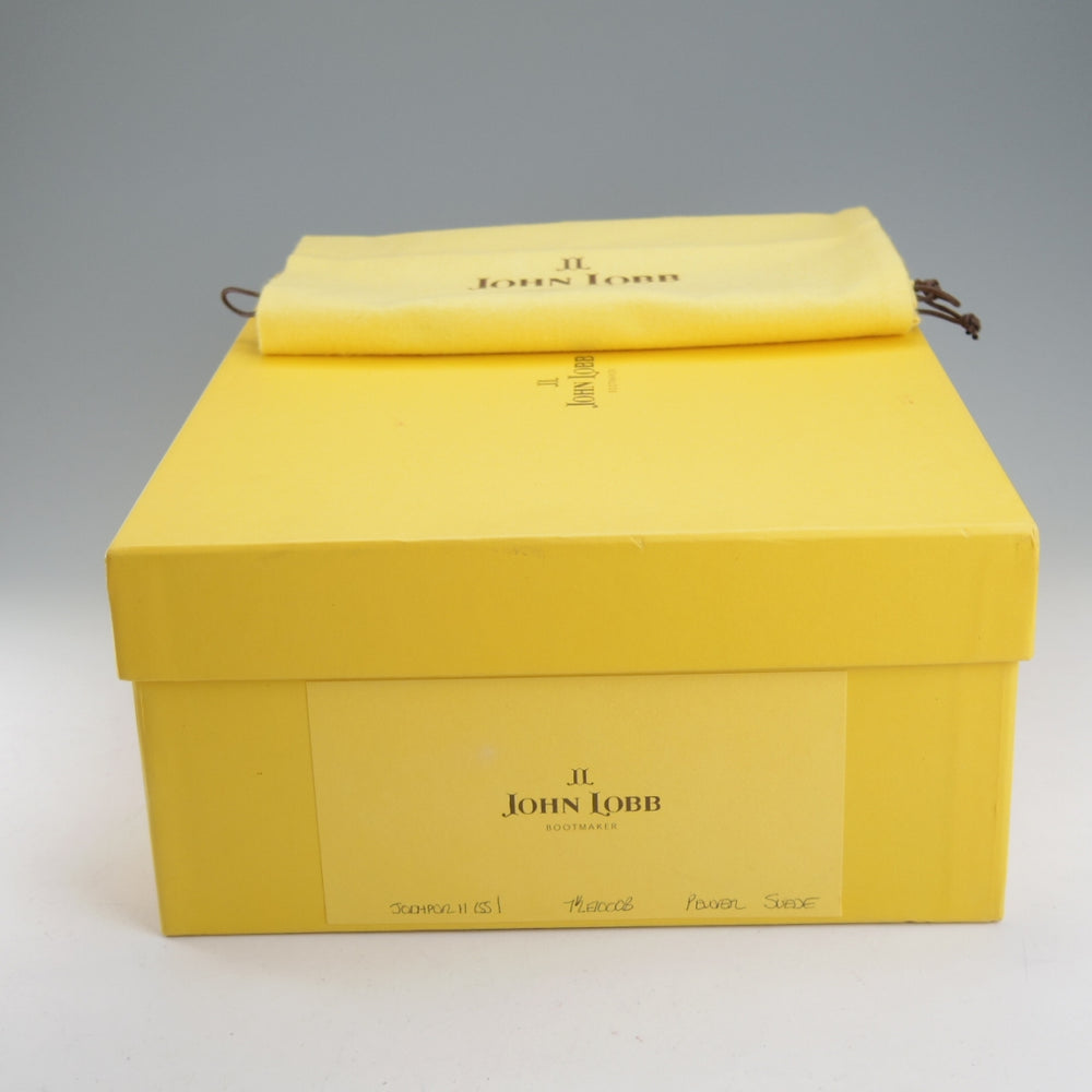 極上★ジョンロブ 7.5E【同系モデル定価￥398,200-★JODHPUR 2/ジョッパーブーツ】7000Bラスト/スエード/PEWTER/濃茶/JOHN LOBB★o112