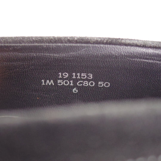 美品★J.M.ウエストン SIZE 6【定価￥121,000-★ユージーン/Eugene/コインローファー/C80】1Mラスト/スエード/黒/Weston/ウェストン★p224