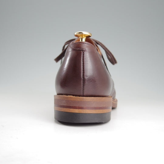 極美品★オールデン 8D【現行定価18万円以上★BEAMS PLUS別注/モックトゥOX/43924】カーフ/茶/メンズ/ビームス/ALDEN★p225