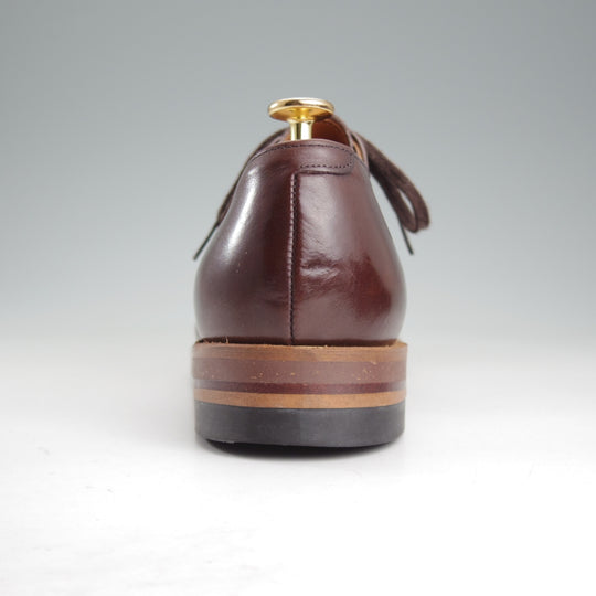 極美品★オールデン 8D【現行定価18万円以上★BEAMS PLUS別注/モックトゥOX/43924】カーフ/茶/メンズ/ビームス/ALDEN★p225