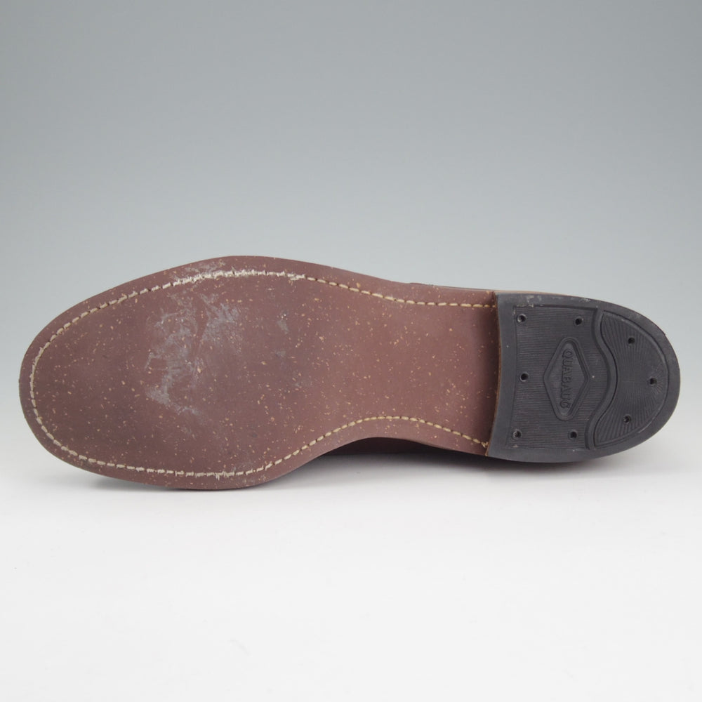 極美品★オールデン 8D【現行定価18万円以上★BEAMS PLUS別注/モックトゥOX/43924】カーフ/茶/メンズ/ビームス/ALDEN★p225