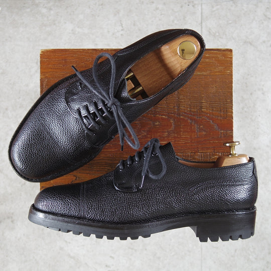 極美品★(英)チーニー 8F【定価￥99,000-★ケンゴン/CAIRNGORM 2C/ヴェルトショーン製法】ストレートチップ/黒/メンズ/CHEANEY★o126