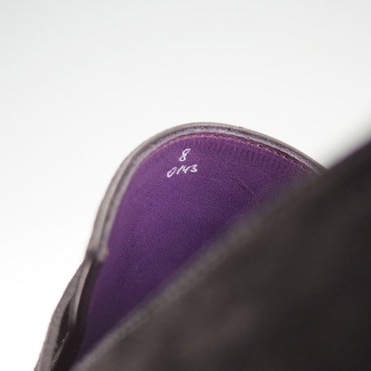 未使用★(仏)ベルルッティ SIZE 8【現行定価30万円以上★ANDY/アンディ】コインローファー/スエード/黒/メンズ/Berluti★o114