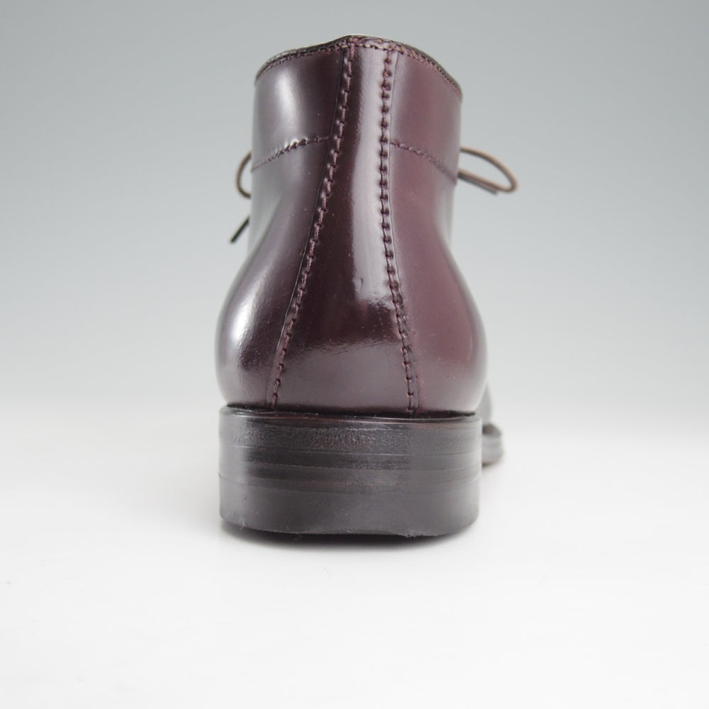 美品★オールデン 6D【現行定価20万円以上★コードバン/6アイレット仕様のチャッカブーツ/8648】モディファイドラスト/赤茶/ALDEN★o115