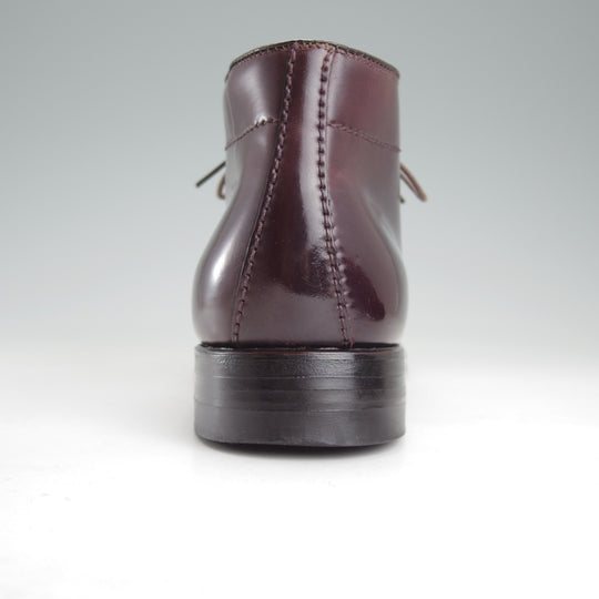 美品★オールデン 6D【現行定価20万円以上★コードバン/6アイレット仕様のチャッカブーツ/8648】モディファイドラスト/赤茶/ALDEN★o115