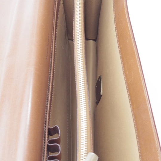 極上★ダンヒル/dunhill【フランス製★ブリーフケース】レザー/メンズ/ビジネス/バッグ/茶/革/鞄★N5960