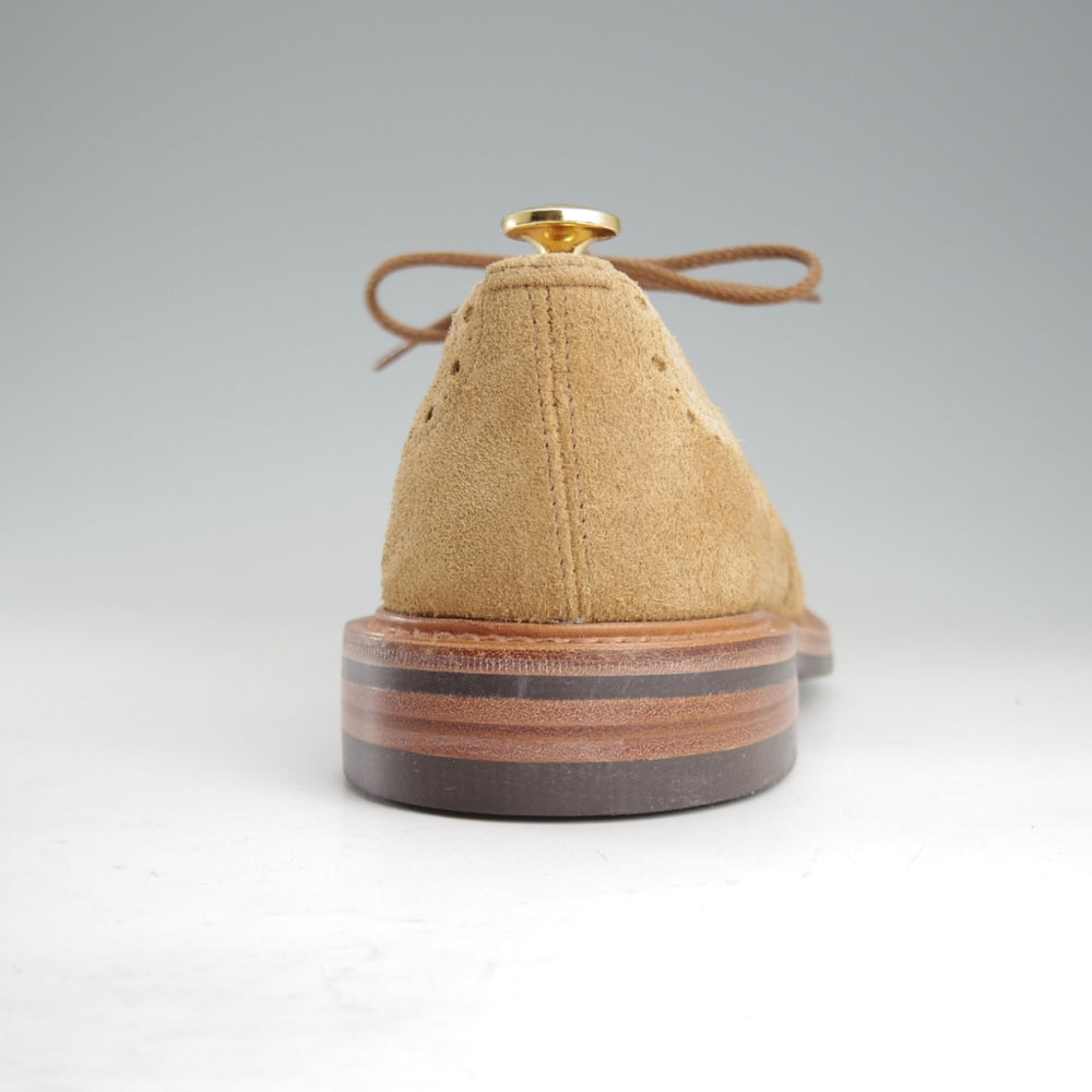 未使用★トリッカーズ SIZE 6.5【定価￥132,000-★ダイナイトソール/BOURTON/バートン】M5633/スエード/薄茶/メンズ/Tricker's★o658