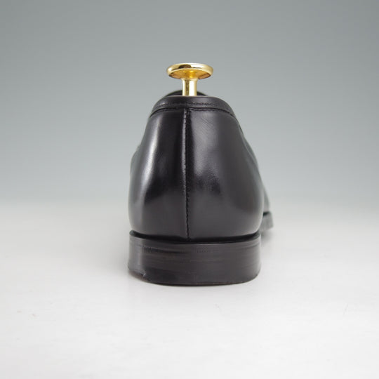 極上★クロケット&ジョーンズ 6.5E【定価￥121,000-★HARVARD 2/ハーバード2】コインローファー/376ラスト/カーフ/黒/Crockett&Jones★o118