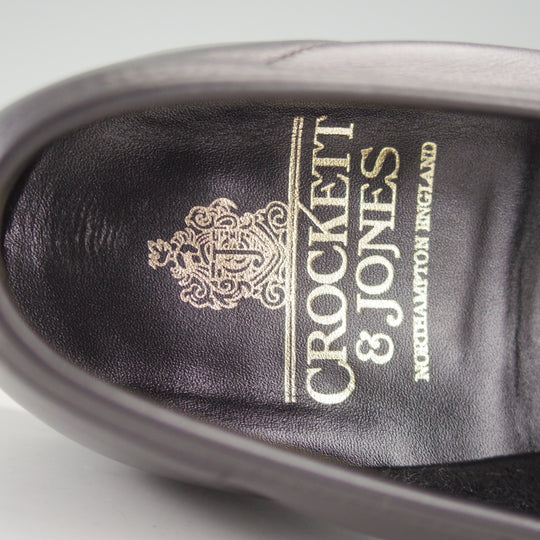 極上★クロケット&ジョーンズ 6.5E【定価￥121,000-★HARVARD 2/ハーバード2】コインローファー/376ラスト/カーフ/黒/Crockett&Jones★o118