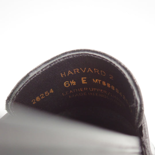 極上★クロケット&ジョーンズ 6.5E【定価￥121,000-★HARVARD 2/ハーバード2】コインローファー/376ラスト/カーフ/黒/Crockett&Jones★o118