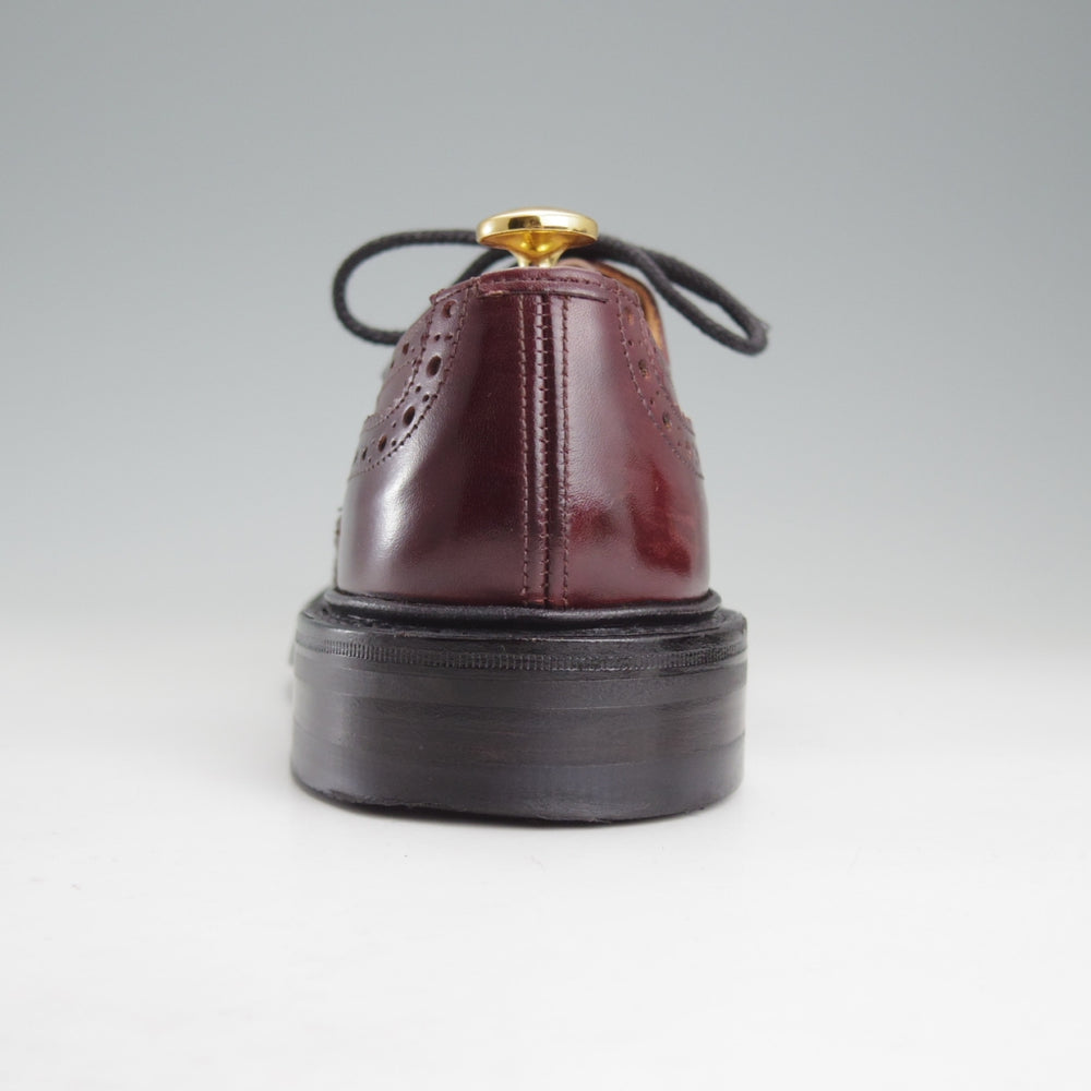 極上★トリッカーズ SIZE 6【定価￥132,000-★BOURTON/バートン】M5633/カントリーシューズ/バーガンディー/赤茶/メンズ/Tricker's★o119