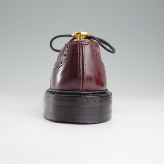 極上★トリッカーズ SIZE 6【定価￥132,000-★BOURTON/バートン】M5633/カントリーシューズ/バーガンディー/赤茶/メンズ/Tricker's★o119