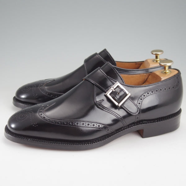 未使用★チャーチ 70F/UK7【デッドストック品★旧チャーチ/ブックバインダーカーフ/73ラスト】PICCADILLY/黒/メンズ/Church's★n627