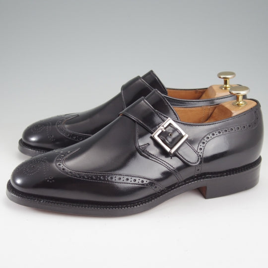 未使用★チャーチ 70F/UK7【デッドストック品★旧チャーチ/ブックバインダーカーフ/73ラスト】PICCADILLY/黒/メンズ/Church's★n627