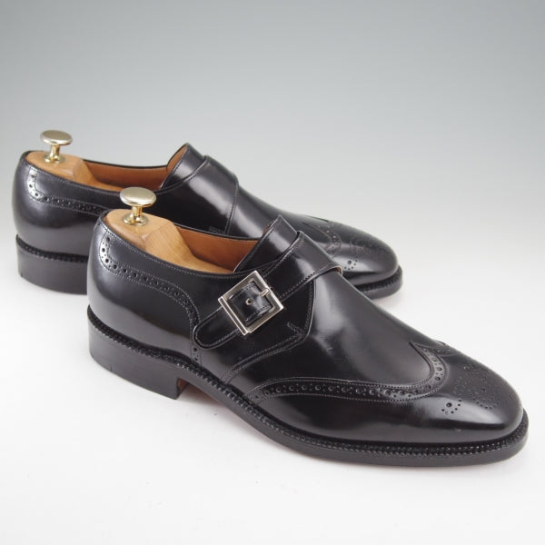 未使用★チャーチ 70F/UK7【デッドストック品★旧チャーチ/ブックバインダーカーフ/73ラスト】PICCADILLY/黒/メンズ/Church's★n627
