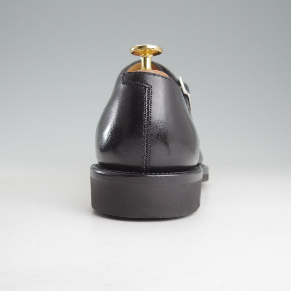 ほぼ試着程度★(英)ガジアーノ&ガーリング 7.5E【現オーダー価格30万円以上★MAYFAIR/ダブルモンク】GG06ラスト/黒/GAZIANO&GIRLING★o661