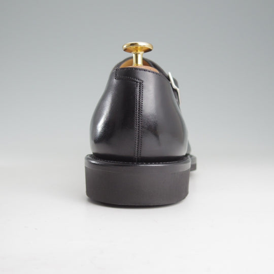 ほぼ試着程度★(英)ガジアーノ&ガーリング 7.5E【現オーダー価格30万円以上★MAYFAIR/ダブルモンク】GG06ラスト/黒/GAZIANO&GIRLING★o661