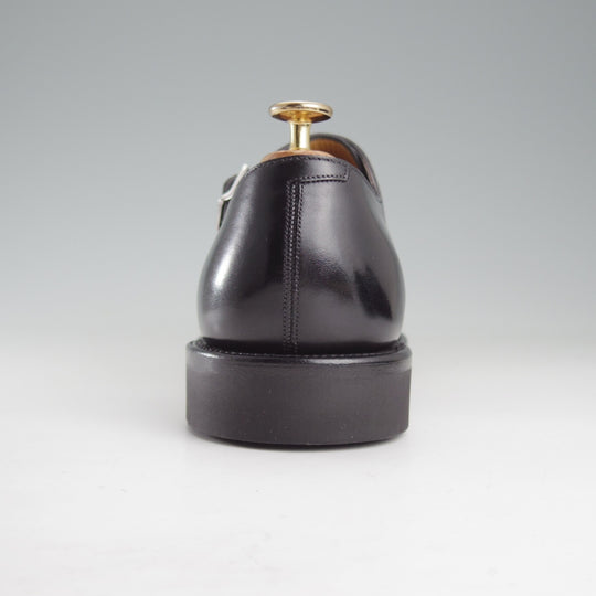 ほぼ試着程度★(英)ガジアーノ&ガーリング 7.5E【現オーダー価格30万円以上★MAYFAIR/ダブルモンク】GG06ラスト/黒/GAZIANO&GIRLING★o661