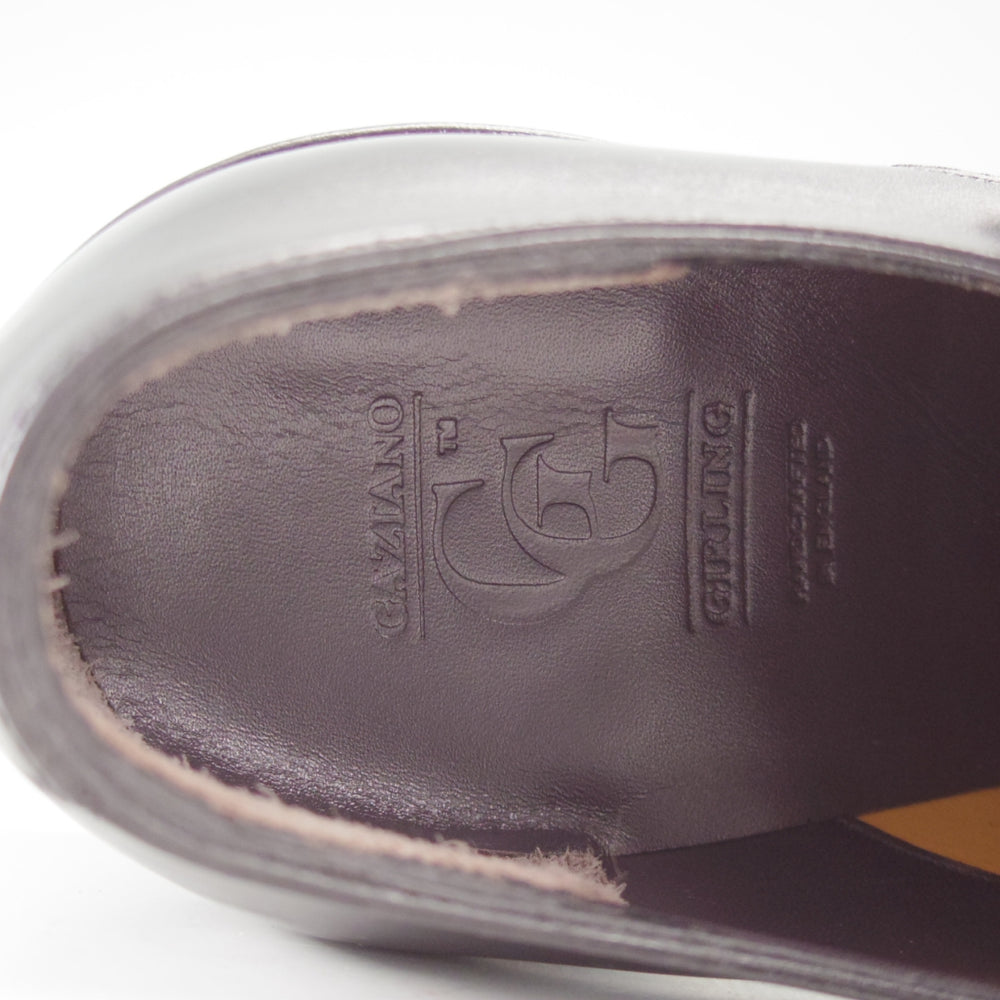 ほぼ試着程度★(英)ガジアーノ&ガーリング 7.5E【現オーダー価格30万円以上★MAYFAIR/ダブルモンク】GG06ラスト/黒/GAZIANO&GIRLING★o661