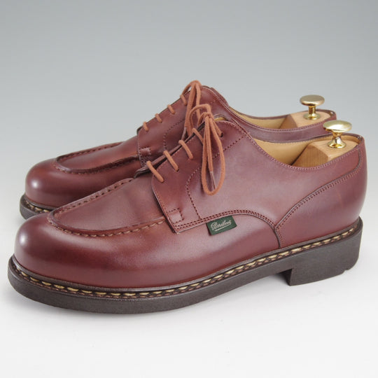 使用数回★パラブーツ SIZE 8.5【定価￥96,800-★シャンボード/CHAMBORD】MARRON/リスレザー/TEXソール/Uチップ/茶/Paraboot★o121