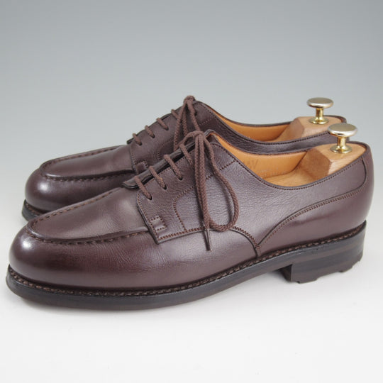 極上★J.M.ウエストン 6.5C【貴重★ノヴォカーフ仕様/WESTON VINTAGE/ゴルフ/GOLF】641/31ラスト/Uチップ/濃茶/メンズ/ウェストン★p234