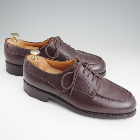 極上★J.M.ウエストン 6.5C【貴重★ノヴォカーフ仕様/WESTON VINTAGE/ゴルフ/GOLF】641/31ラスト/Uチップ/濃茶/メンズ/ウェストン★p234