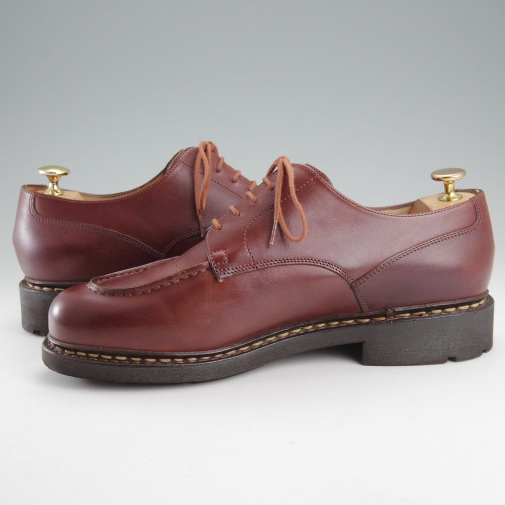 使用数回★パラブーツ SIZE 8.5【定価￥96,800-★シャンボード/CHAMBORD】MARRON/リスレザー/TEXソール/Uチップ/茶/Paraboot★o121