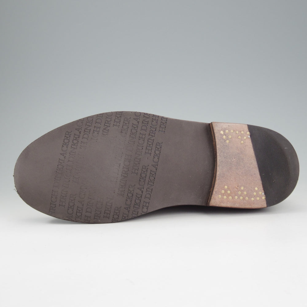 極上★(独)ハインリッヒ・ディンケラッカー SIZE 6.5【貴重★茶系コードバン/Wien】コインローファー/メンズ/Heinrich Dinkelacker★p235