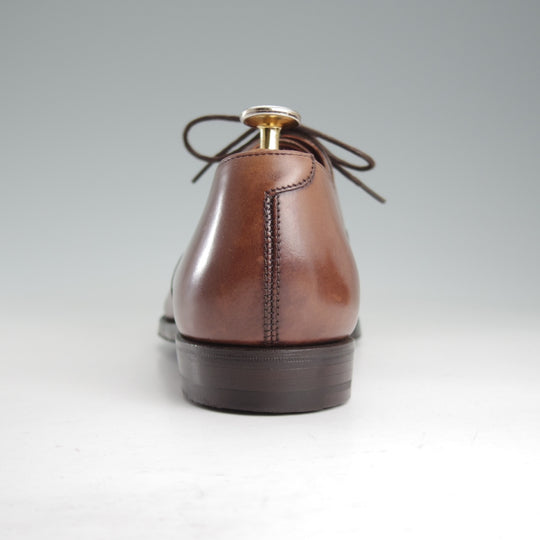 極美品★クロケット&ジョーンズ 6.5E【定価￥159,500-★AUDLEY 3/オードリー3】ハンドグレードライン/367ラスト/濃茶/Crockett&Jones★o664