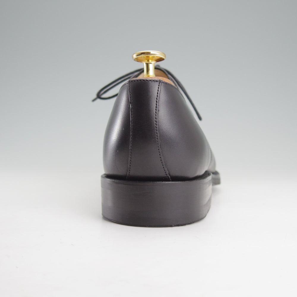 ほぼ試着程度★ロイドフットウェア 7.5E【定価￥58,300-★ダイナイトソール/(英)BARKER製】Vシリーズ/ ストレートチップ/カーフ/黒★o123