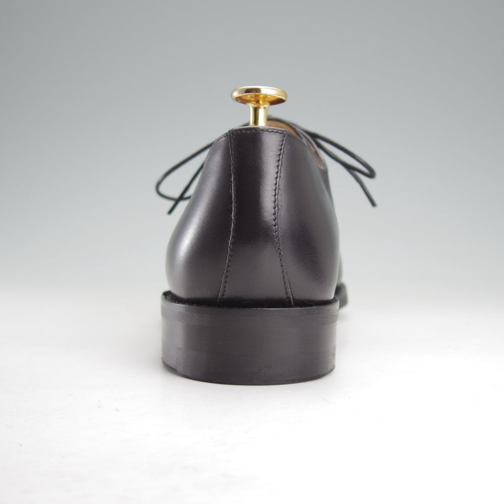 ほぼ試着程度★ロイドフットウェア 7.5E【定価￥58,300-★ダイナイトソール/(英)BARKER製】Vシリーズ/ ストレートチップ/カーフ/黒★o123