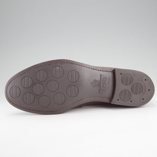 極上★クロケット&ジョーンズ 8.5E【定価￥127,600-★BOSTON 2/ボストン】376ラスト/コインローファー/カーフ/濃茶/Crockett&Jones★o124