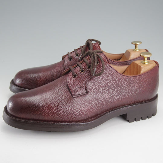 極美品★(英)チーニー 8F【現行定価9万円以上★ヴェルトショーン製法/MALVERN C】コマンドソール/4436ラスト/赤茶/メンズ/CHEANEY★o125