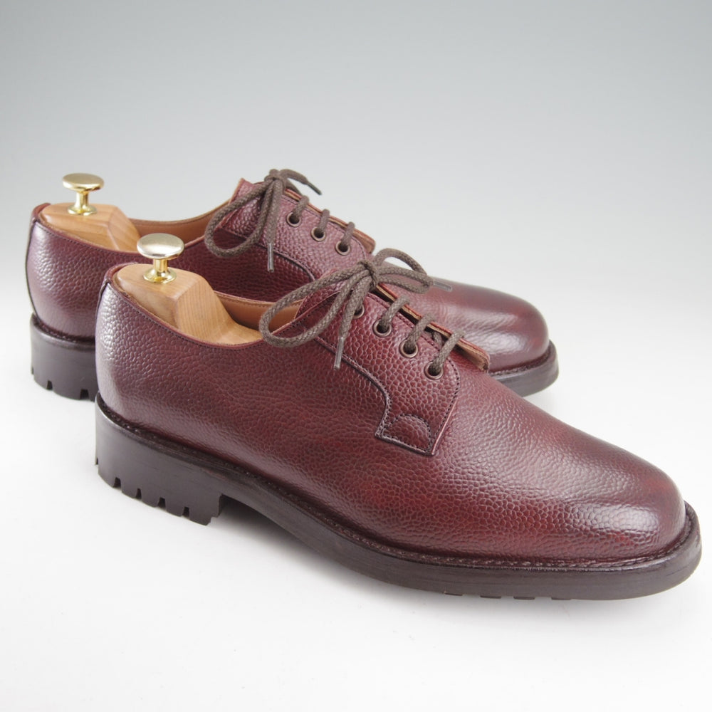 極美品★(英)チーニー 8F【現行定価9万円以上★ヴェルトショーン製法/MALVERN C】コマンドソール/4436ラスト/赤茶/メンズ/CHEANEY★o125